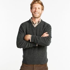 LL Bean v-neck pullover